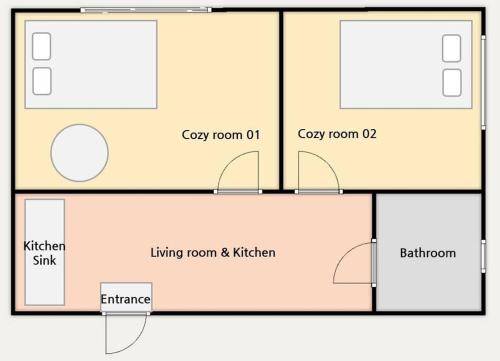 The Cozy Nonhyeon, Subway 5 min, Value for money, Gangnam, COEX, 명동, Jongno, Premium beds, Biz t - Фото 4