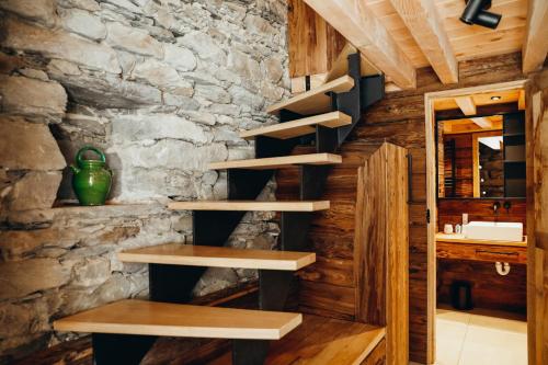 Bathroom, Chalet des Amis by Lodji in Saint-Marcel