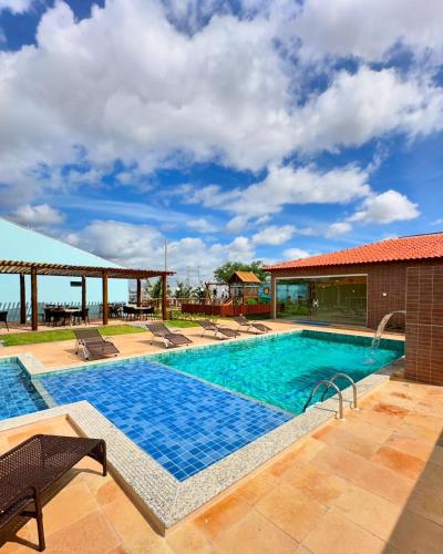 Swimming pool, Hotel Reserva do Xingo in Piranhas