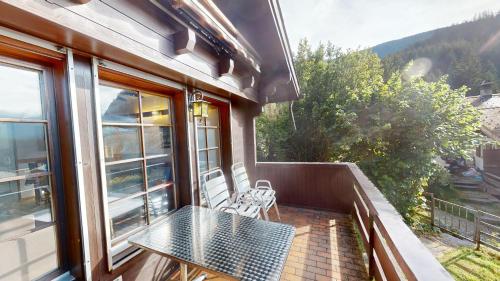 Balkons/terase, Chalet Bürcher (Chalet Burcher) in Blatten bei Naters