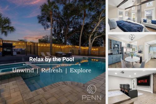 Coastal Escape with Private Pool in Palm Harbor, USA