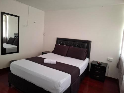 1 double bed