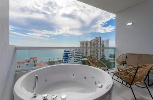 bubbelbad, Hotel Porto Horizonte All Inclusive by oxoHotel in Santa Marta