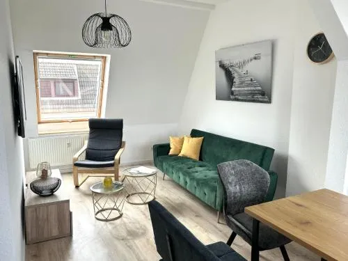 BHV-3, - 4- und 5-Zimmer Wohnungen mit Terrasse, 24h self-check-in, TV, Internet, DisneyPlus, Waschmaschine in Bremerhaven, Deutschland