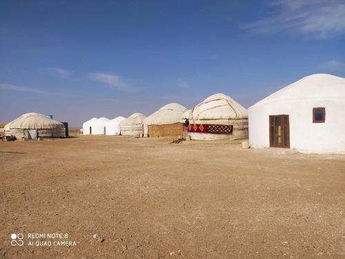 View, Ayazkala yurt camp in Urgench