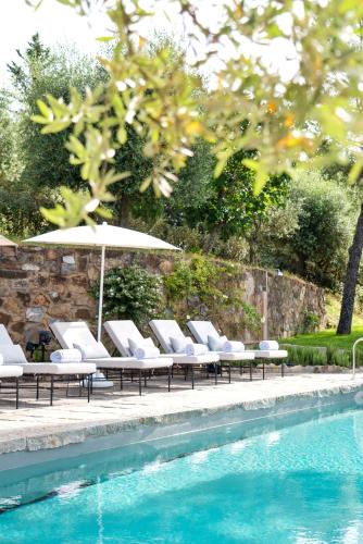 泳池, Pieve Aldina - Relais & Châteaux (Pieve Aldina - Relais & Chateaux) in 拉達伊恩基亞恩蒂