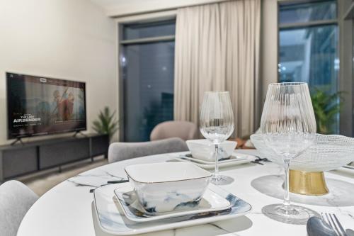 Seaside Lux Retreat 2-BR Private Beach, Dubai (foto 8)