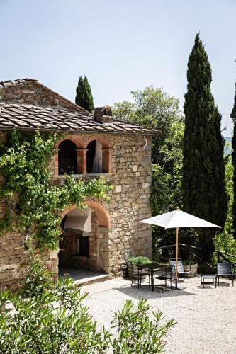 外部景觀, Pieve Aldina - Relais & Châteaux (Pieve Aldina - Relais & Chateaux) in 拉達伊恩基亞恩蒂