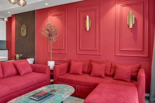 5 Star Apartment with Burj View Infinity Pool and Gym Spa, Dubai (photo 8)