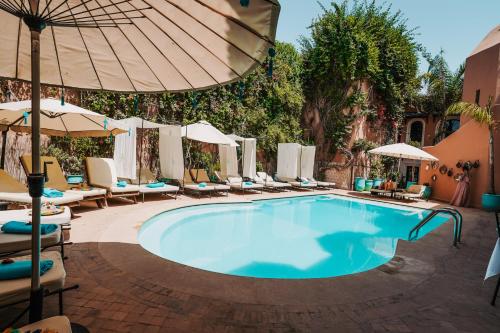 Swimming pool, Les Borjs de la Kasbah in Marrakech