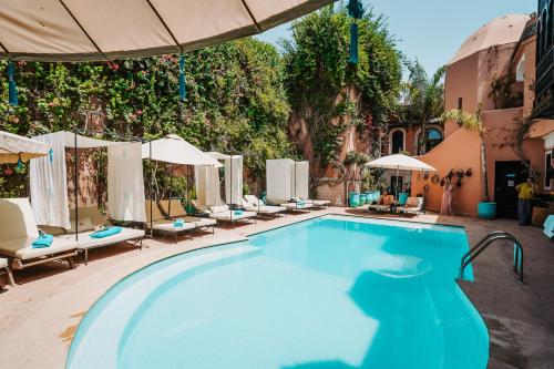 Swimming pool, Les Borjs de la Kasbah in Marrakech