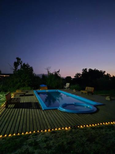 Refugio Pucalan Lodge in Rungue