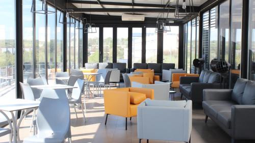 餐廳, Residencia Universitaria Resa Erasmo in 阿爾科文達斯