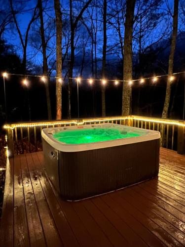 Holiday Cabin-fire Pit-hot Tub-48 Acres-asheville in Marshall, USA