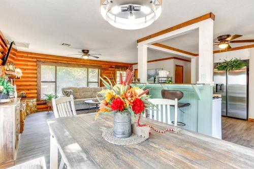 Davis Cabin with Fire Pit Close to Turner Falls! in Davis, USA