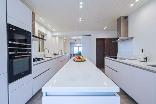 Cocina, Mogador Beach House, luxury and uniqueness in Grand Case. in Grand Case