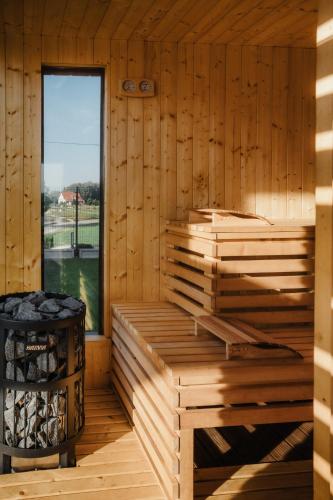 Szauna, Domek na Kaszubach z jacuzzi i sauną, jezioro, las, Kaszuby, Widokownia Bukowinki (Domek na Kaszubach z jacuzzi i sauna, jezioro, las, Kaszuby, Widokownia Bukowinki) in Chmielno