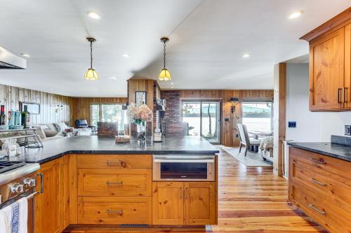 Lake George Retreat with Dock and Game Room!