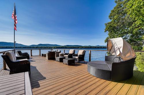 Lake George Retreat with Dock and Game Room! in Queensbury, USA