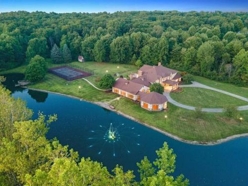 . 12,700 sf 8 Room Mansion on 18 acres