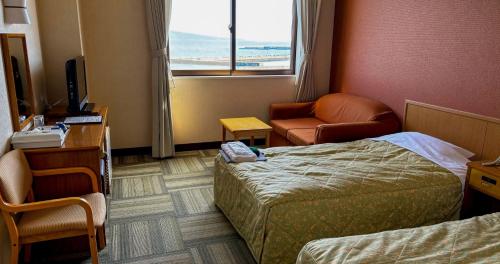 REBUN Hotel SARYO Room Type - Twin Room with Ocean View