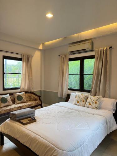 1 double bed