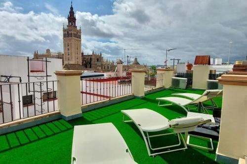 AB16 Impresionante Duplex, Terraza privada Giralda, Sevilla