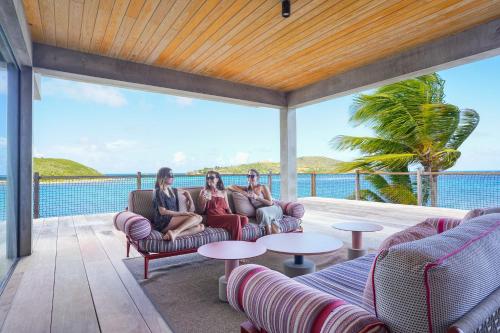 ระเบียง/ชานเรือน, Saba Rock Resort in เวอร์จิ้น กอร์ดา