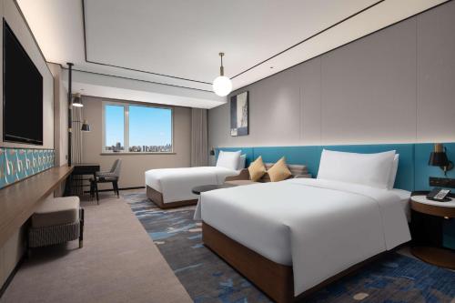 2 twin beds