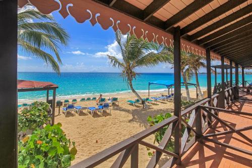 balkon/terras, Mary's Boon Beach Plantation Resort & Spa in Simpson Baai