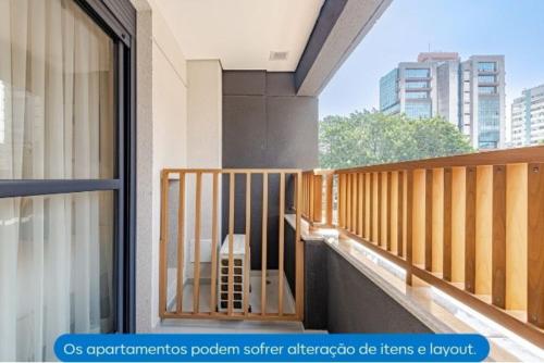 ระเบียง/ชานเรือน, Roomo Transamerica SP Ibirapuera in เซาเด