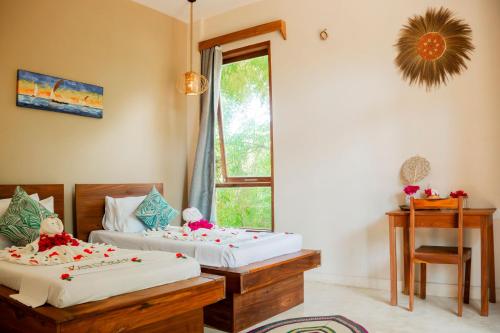 Salida Beach Zanzibar Room Type - Twin Room with Balcony