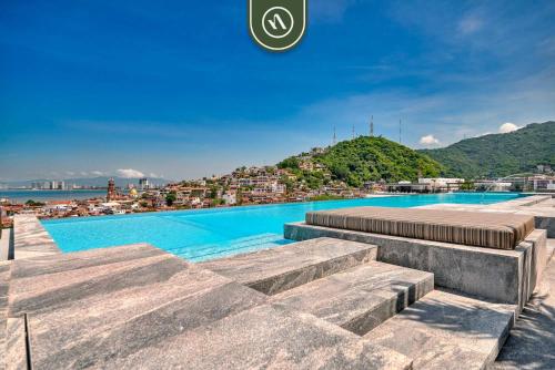 Amazing 1 BR Condo with Terrace - Rooftop Pool in Puerto Vallarta, Mexico