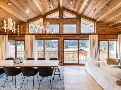 Chalet de luxe aux Gets avec jacuzzi, sauna, Wi-Fi, parking - FR-1-671-272 - Location, gîte - Les Gets