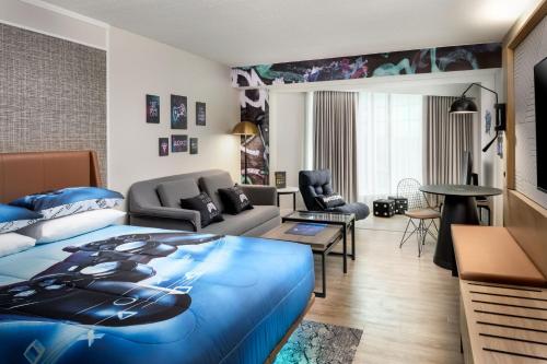 2 double beds