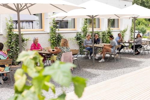 Erkély/terasz, Biohotel Schwanen in Bizau