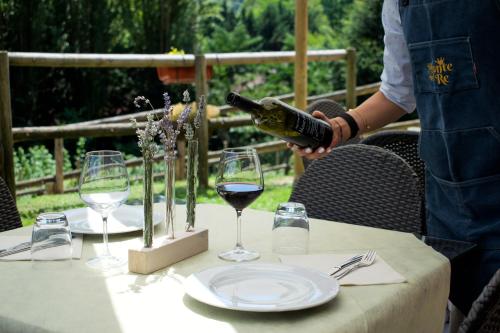 餐廳, Agriturismo Monte Del Re in 聖皮耶特羅阿爾納蒂索內