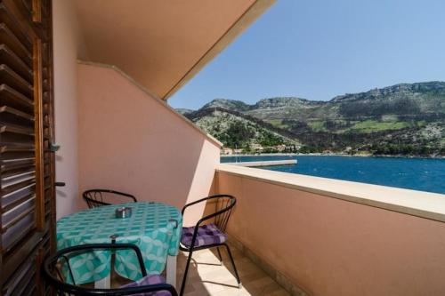 Balkons/terase, Apartments Bezek - Studio Apartment with Sea View 2 A in Trstenik