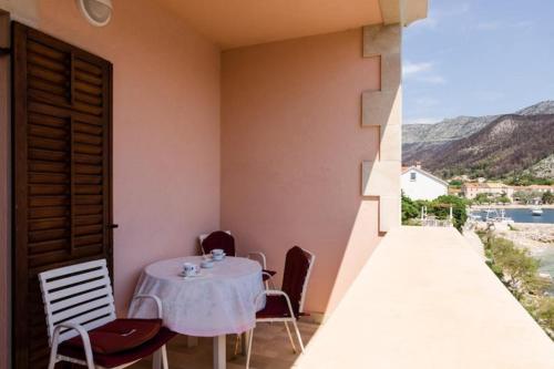 Balkons/terase, Apartments Bezek - Studio Apartment with Sea View 2 A in Trstenik