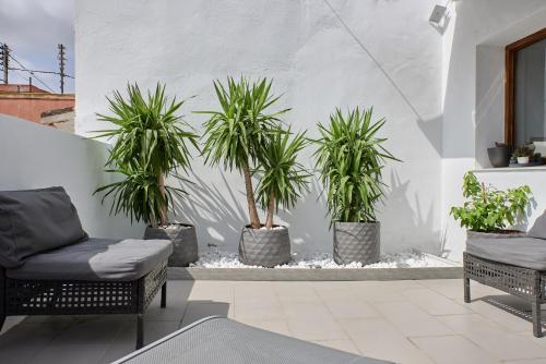 Sunny Cozy Penthouse with a Terrace at Plaza del Carmen, Valencie (fotografie 9)