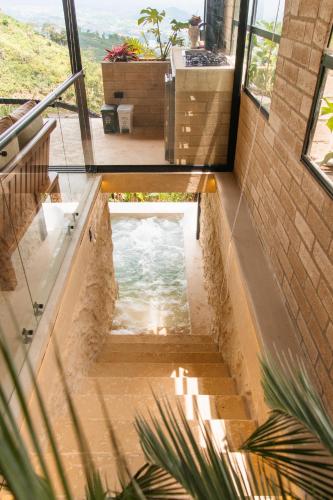 수영장, Selva Negra Cabins in 오리엔테