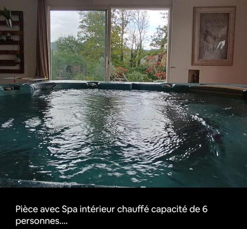 Karstais baseins, Villa Provençale avec Spa Piscine Privée (Villa Provencale avec Spa Piscine Privee) in Mariol