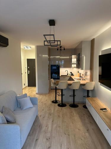 Luksusowy Apartament River Point Kępa Mieszczańska, Breslau (Foto 9)