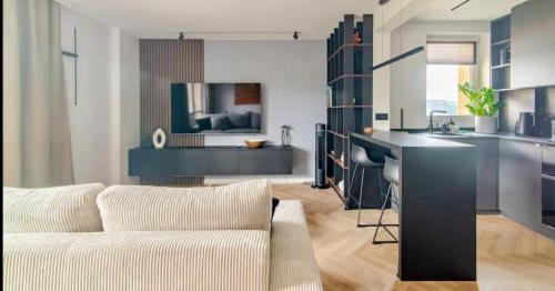 Oliwa luxury apartment, free parking, high speed internet in Siodmy Dwor