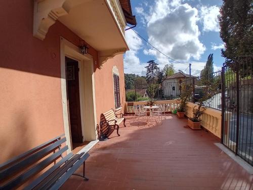 Rõdu/terrass, Ca' da Carmela in Savignone