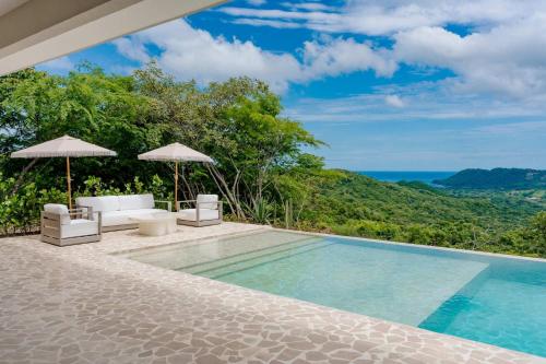 Secluded Luxury Mansion with Sleek, Modern Design, High-End Amenities, and Spectacular Views