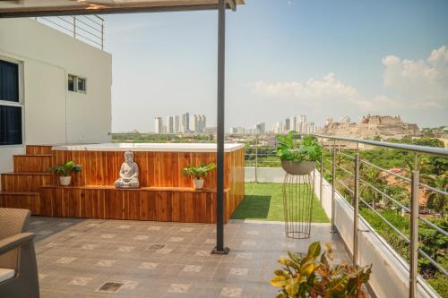 Exterior view, Bahia 79 Apartasuites Cerca al Centro in Manga