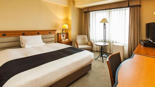 Hotel Metropolitan Morioka New Wing Room Type - Double Room with Small Double Bed - Smoking Hotel Metropolitan Morioka New Wing Room Type - Double Room with Small Double Bed - Smoking