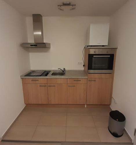ห้องครัว, Eltinger Studio Apartment in ลีองเบิร์ก