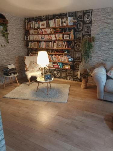 La maison verte gîte à louer Rieucazé